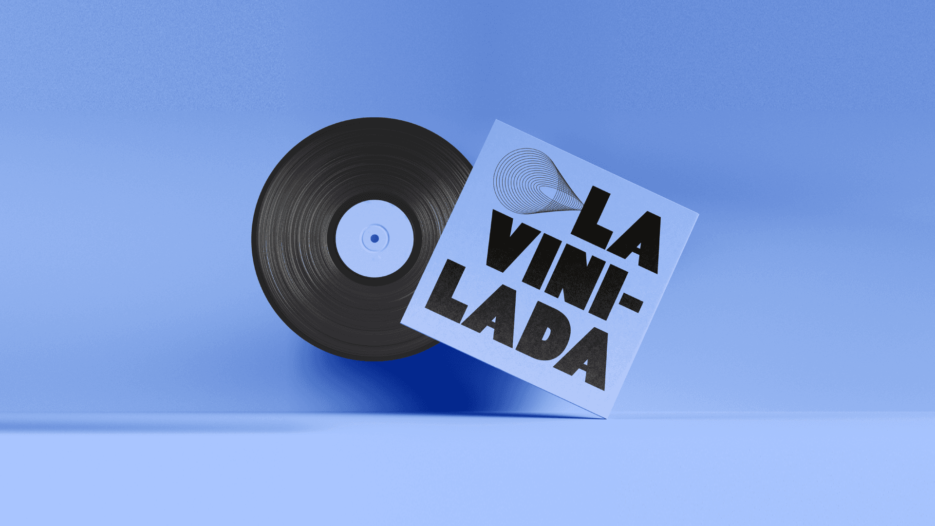 Ilustración. Sobre un fondo azul celeste hay un disco de vinilo negro asomado parcialmente de su estuche cuadrado. En el estuche un texto dice: "La Vinilada. Vol. 22". Arriba un texto dice: "La Licuadora presenta MERCADILLO DEL VINILO MEDELLÍN
La Vinilada. Vol. 22". Abajo, un texto dice: " Todos los géneros _todos los estilos
Disqueros, discómanos DJsets, lanzamientos, trueque. Sábado 17 de diciembre 2 a 7 P.M. Exploratorio. Entrada libre".