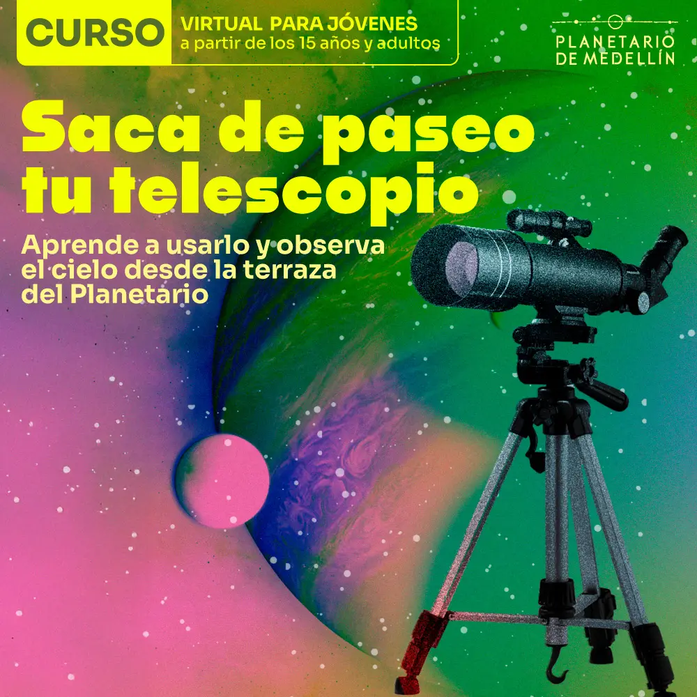 Saca de paseo tu telescopio